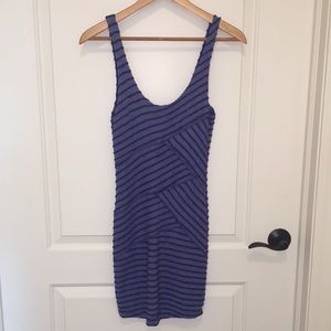 Sparkle & fade blue mini dress | XS